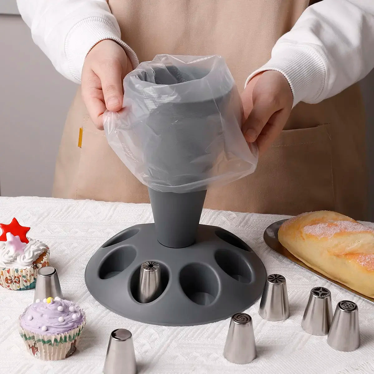 Pastry Bag Filling Cone