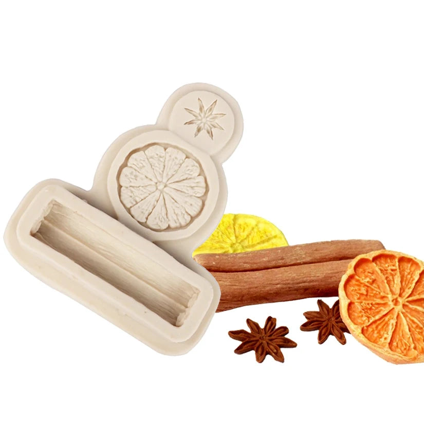 Holiday Spice & Citrus Silicone Mold Set