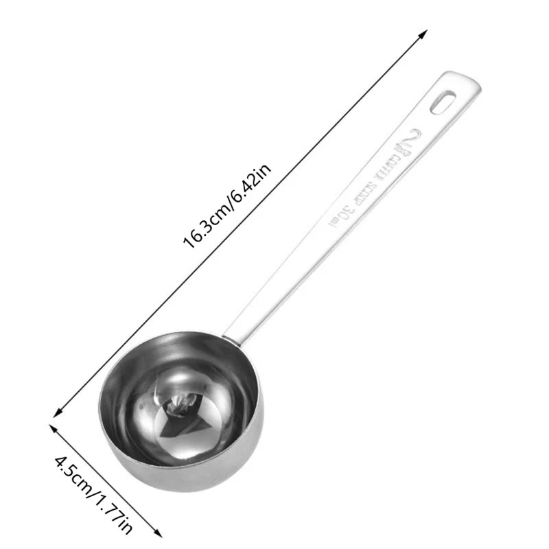 Stainless Steel Long Handle Measuring Spoon