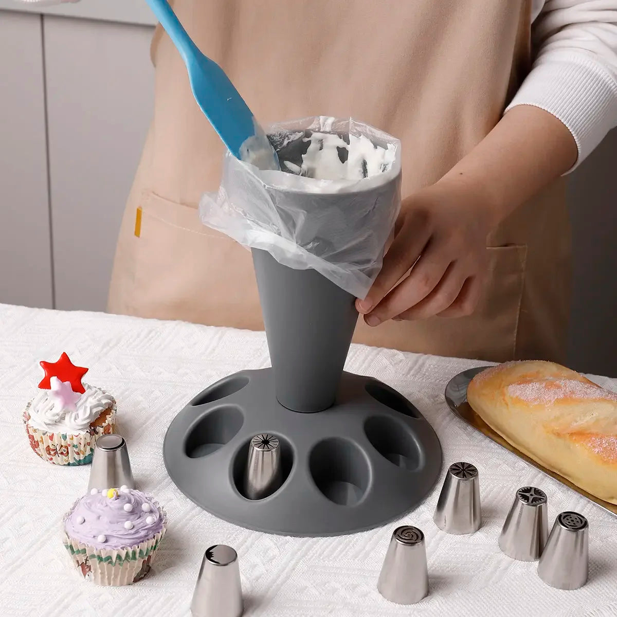 Pastry Bag Filling Cone