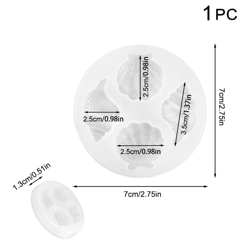 Sea Conch Shell Silicone Mold