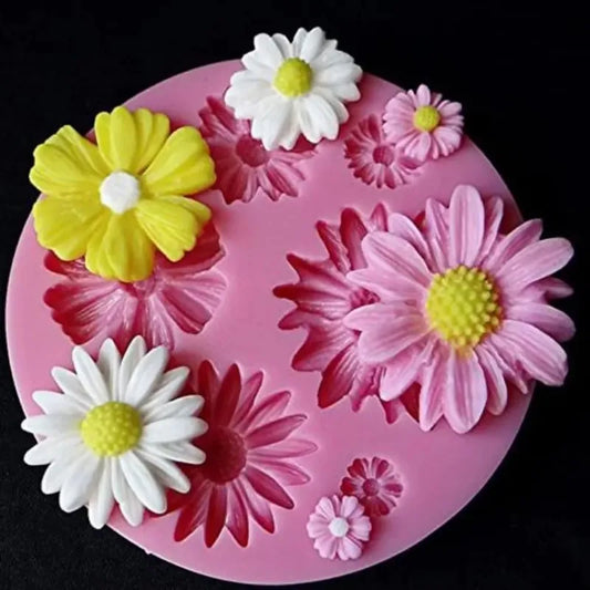 Blooming Daisy Silicone Mold